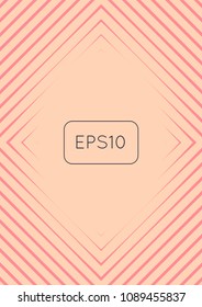Gradient cover template. Minimal trendy layout with halftone. Futuristic gradient cover template for banner, presentation and brochure. Minimalistic colorful shapes. Abstract business illustration