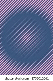 Gradient cover template. Minimal trendy layout with halftone. Futuristic gradient cover template for banner, presentation and brochure. Minimalistic colorful shapes. Abstract business illustration