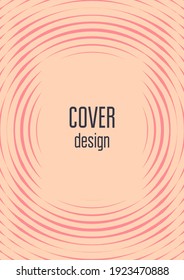 Plantilla de cobertura de degradado. Diseño minimalista y de diseño a medio tono. Plantilla de cubierta de degradado futurista para banner, presentación y folleto. Formas minimalistas de color. Resumen de la ilustración empresarial