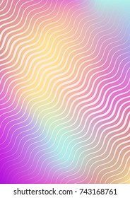 Gradient cover template. Minimal trendy layout with halftone. Futuristic gradient cover template for banner, presentation and brochure. Minimalistic colorful shapes. Abstract business illustration