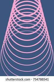 Gradient cover template. Minimal trendy layout with halftone. Futuristic gradient cover template for banner, presentation and brochure. Minimalistic colorful shapes. Abstract business illustration