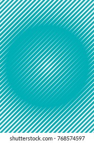 Gradient cover template. Minimal trendy layout with halftone. Futuristic gradient cover template for banner, presentation and brochure. Minimalistic colorful shapes. Abstract business illustration