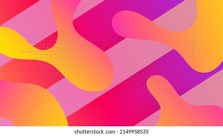 Gradient Cover. Wave Landing Page. Tech Minimal Design. Futuristic Shapes. Creative Geometry. Liquid Shape. Bright Page. Purple Vibrant Banner. Violet Gradient Cover