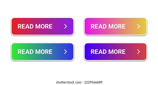 Gradient CTA button set: Read more
