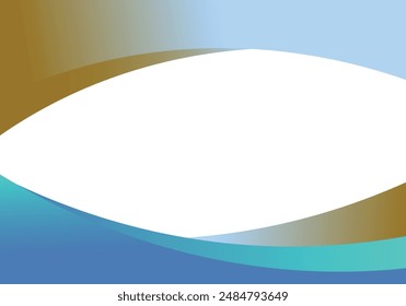 Gradient curve and wavy on background. New way of your banner website.