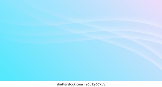 gradient curves and flowing lines.Abstract light blue wave background with soft  Smooth and modern design, perfect for digital presentations, websites, or branding visuals.