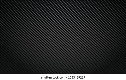 Gradient dark background with diagonal stripes. Lighting beam. Vector Illustration.