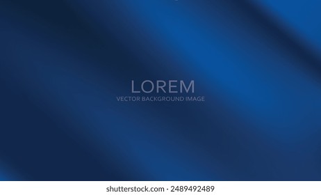 Gradient dark blue abstract background. vector background 