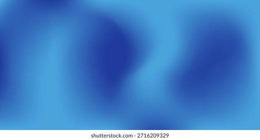 Gradient dark blue grain background, abstract noise texture banner