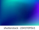 Gradient, dark blue tones. Shades of blue, blue, green colors. Space, galaxies. Night sky. Universe Vector,