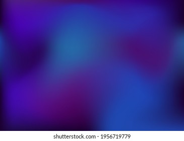 Gradient, dark blue tones. Shades of blue, blue, green colors. Space, galaxies. Night sky. Universe Vector,