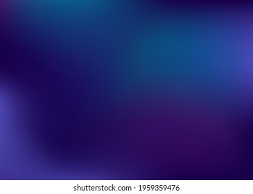 Gradient, dark blue tones. Shades of blue, blue, green colors. Space, galaxies. Night sky. Universe Vector,