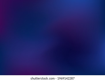 Gradient, dark blue tones. Shades of blue, blue, green colors. Space, galaxies. Night sky. Universe Vector,