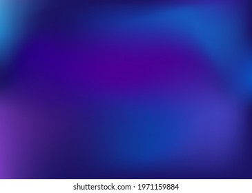 Gradient, dark blue tones. Shades of blue, blue, green colors. Space, galaxies. Night sky. Universe Vector