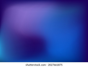 Gradient, dark blue tones. Shades of blue, blue, green colors. Space, galaxies. Night sky. Universe Vector,