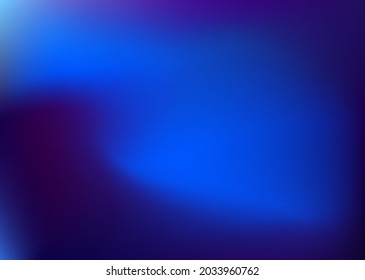 Gradient, dark blue tones. Shades of blue, blue, green colors. Space, galaxies. Night sky. Universe Vector,