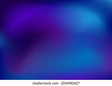 Gradient, dark blue tones. Shades of blue, blue, green colors. Space, galaxies. Night sky. Universe Vector,