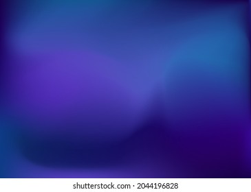 Gradient, dark blue tones. Shades of blue, blue, green colors. Space, galaxies. Night sky. Universe Vector,