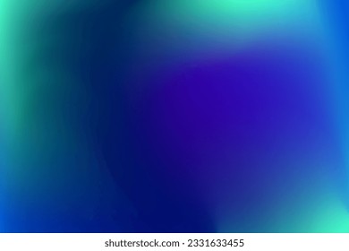 Gradient, dark blue tones. Shades of blue, blue, green colors. Space, galaxies. Night sky. Universe Vector,