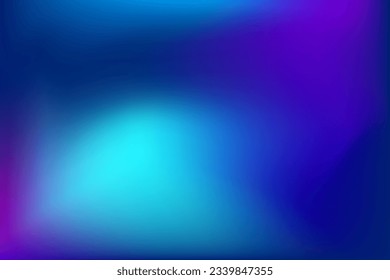 Gradient, dark blue tones. Shades of blue, blue, green colors. Space, galaxies. Night sky. Universe Vector,