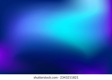 Gradient, dark blue tones. Shades of blue, blue, green colors. Space, galaxies. Night sky. Universe Vector,