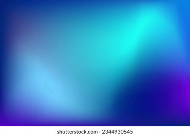 Gradient, dark blue tones. Shades of blue, blue, green colors. Space, galaxies. Night sky. Universe Vector,