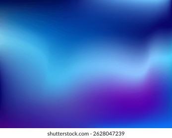 Gradient, dark blue tones. Shades of blue, blue, green colors. Space, galaxies. Night sky. Universe vector