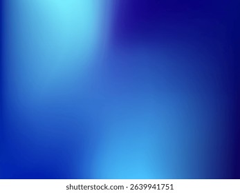 Gradient, dark blue tones. Shades of blue, blue, green colors. Space, galaxies. Night sky. Universe vector