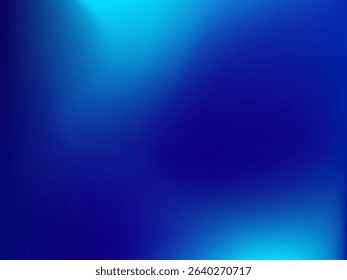 Gradient, dark blue tones. Shades of blue, blue, green colors. Space, galaxies. Night sky. Universe vector