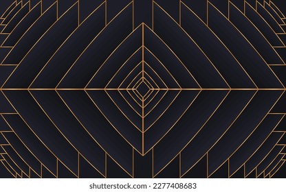 Gradient dark pattern luxury background