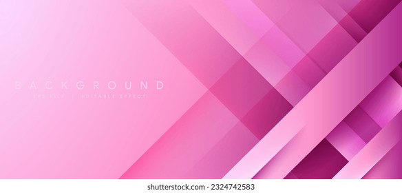 gradient dark purplish pink background with geometrical copy space Modern abstract vector banner geometrical