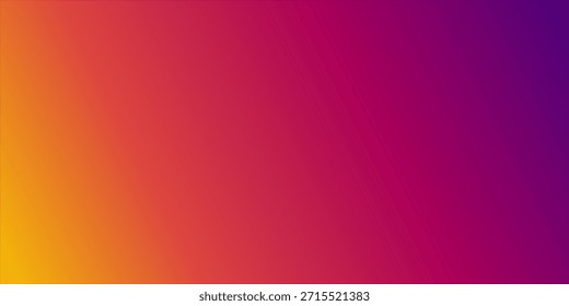 Un gradiente de púrpura profundo y magenta a la izquierda, a través de un rosa brillante, caliente y naranja rojo en el centro, a un naranja amarillo brillante a la derecha.