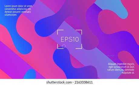 Gradient Design. Cool Landing Page. Mobile Paper. Multicolor Backdrop. Wave Liquid Flyer. Geometric Shape. Modern Shapes. Violet Plastic Background. Violet Gradient Design