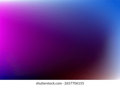 Farbverlaufendes Design mit einer Mischung aus violetten, blauen und rosa Tönen, das ein künstlerisches und modernes visuelles Ideal für einen Hintergrund oder ein kreatives Konzept bietet.