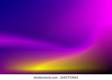 Gradient design featuring soft transitions of purple, pink, and yellow hues creating a harmonious visual flow, suitable for modern, dynamic, and energetic themes