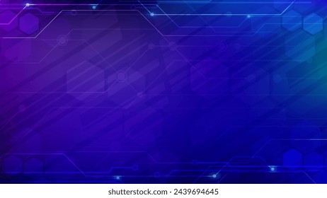 Gradient Digital technology background. Futuristic background for various design projects such as websites, presentations, print materials, social media posts 