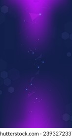 Gradient Digital technology background. Network connection dots and lines. Futuristic background for various design projects such as websites, presentations, print materials, social media posts 