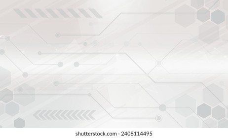Gradient Digital technology background. Network connection dots and lines. Futuristic background for various design projects such as websites, presentations, print materials, social media posts 