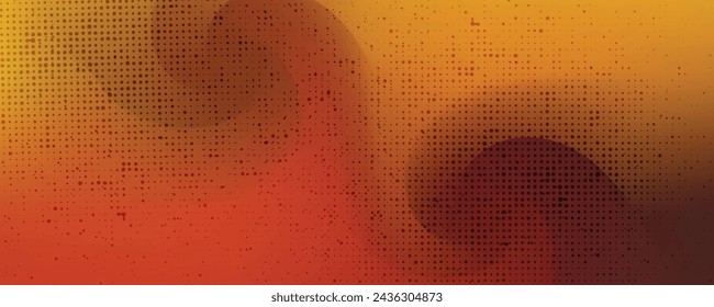 gradient dot texture orange background