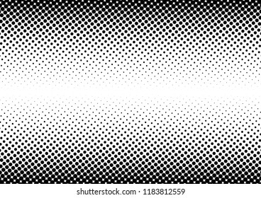 Gradient Dots Background. Grunge Overlay. Distressed Texture. Halftone Monochrome Pattern. Vector illustration