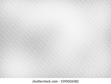 Gradient Dots Background. Halftone Vintage Backdrop. Fade Monochrome Overlay. Modern Pop-art Pattern. Vector illustration