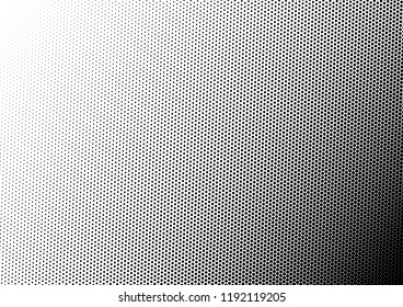 Gradient Dots Background. Monochrome Fade Pattern. Abstract Vintage Overlay. Points Texture. Vector illustration