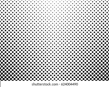 Gradient Dots Background. Pop Art Texture. Pop Art Template. Vector Illustration.