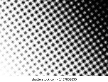 Gradient Dots Background. Pop-art Fade Backdrop. Halftone Overlay. Monochrome Pattern. Vector illustration