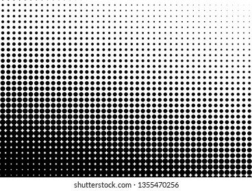 Gradient Dots Background. Pop-art Pattern. Fade Backdrop. Abstract Modern Texture. Vector illustration