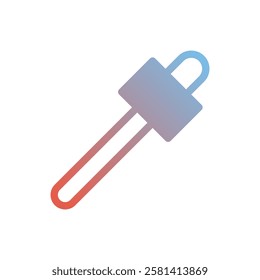 Gradient Dropper Icon Minimal Style Design