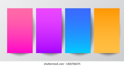Gradient duotone abstract vector background. Design vector for design for mobile