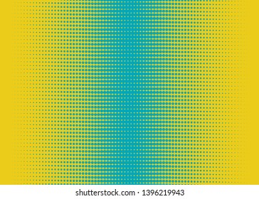 Gradient duotone background. Abstract dots background with halftone dots design. Vector illustration.