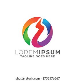 Gradient Energy Logo Design Template