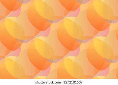 Gradient Energy and vibrant shapes isolated on white background.  Seamless pattern stock vector illustration
